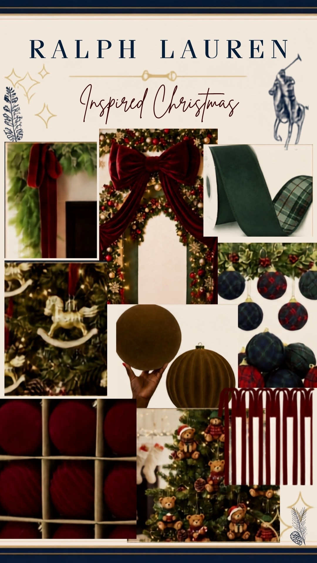 Ralph Lauren Inspired Christmas♥️

Timeless elegance never goes out of style. ❤️✨ Shop my favorite Ralph Lauren–inspired Christmas décor finds to create a cozy, classic holiday home with rich reds, plaid accents, warm textures, and heirloom-inspired details.

#LTKSeasonal #LTKHome #LTKU
