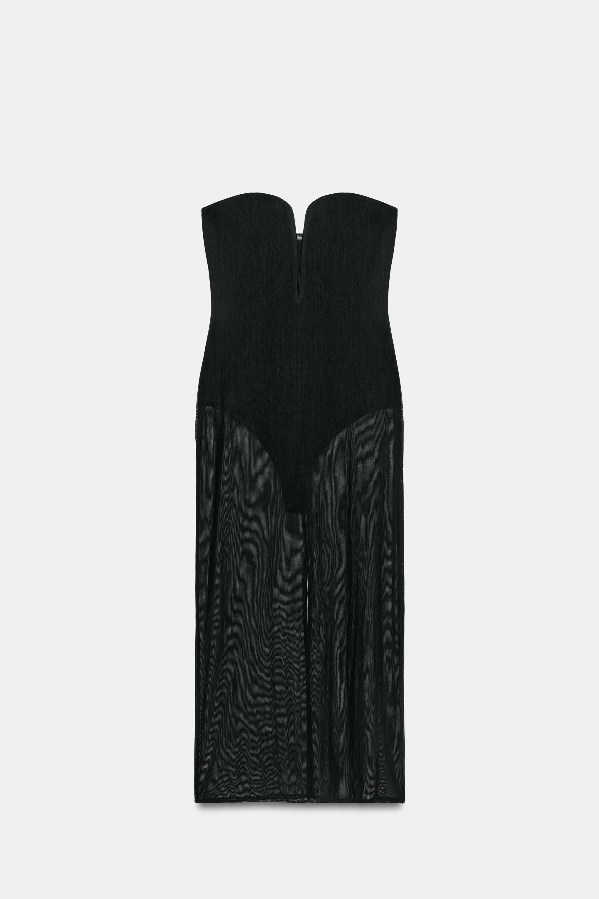 TULLE BODYSUIT DRESS | Zara US
