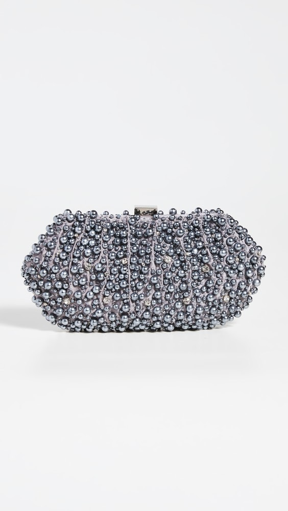 Santi Grey Clutch | Shopbop | Shopbop