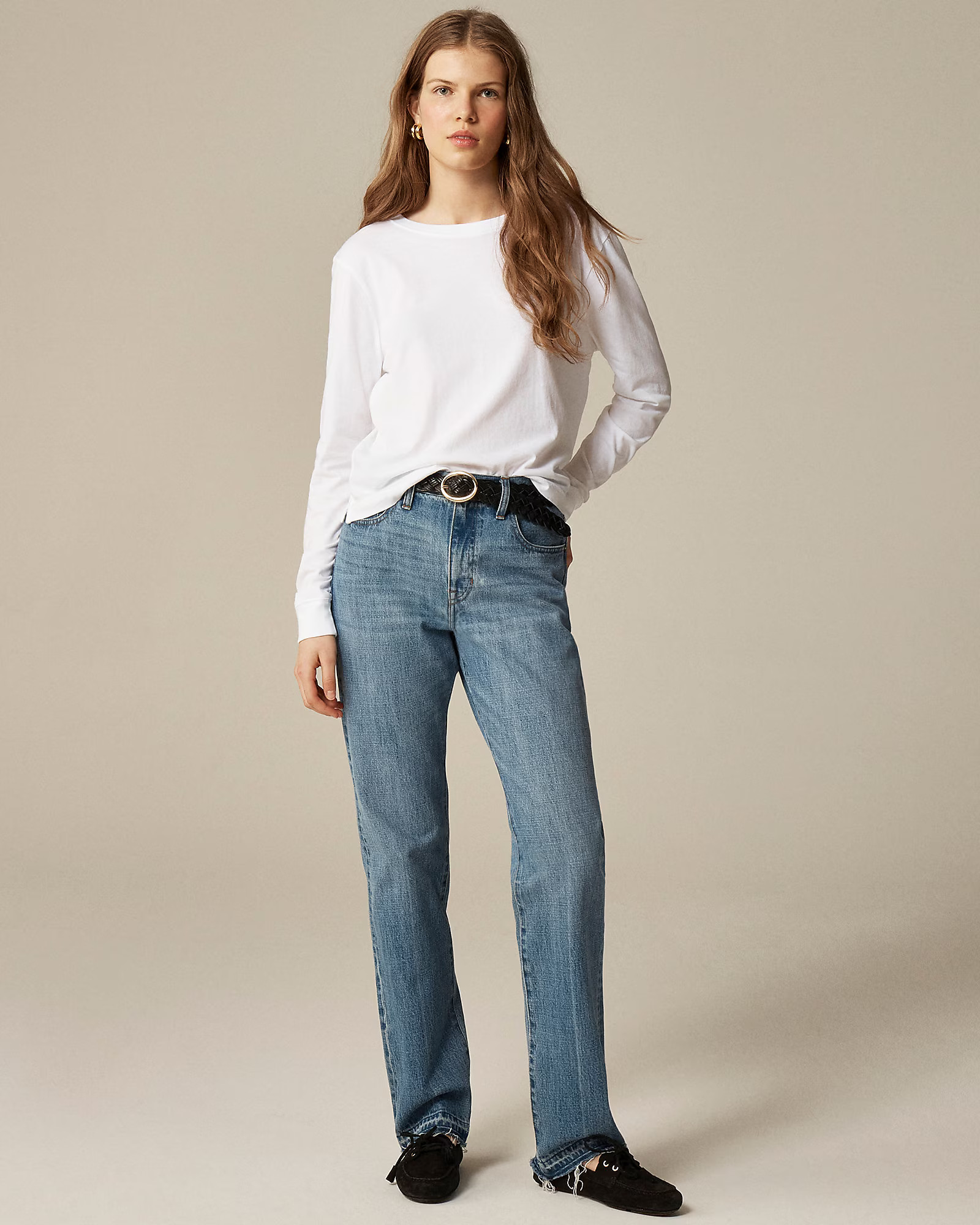 Vintage jersey long-sleeve T-shirt | J. Crew US