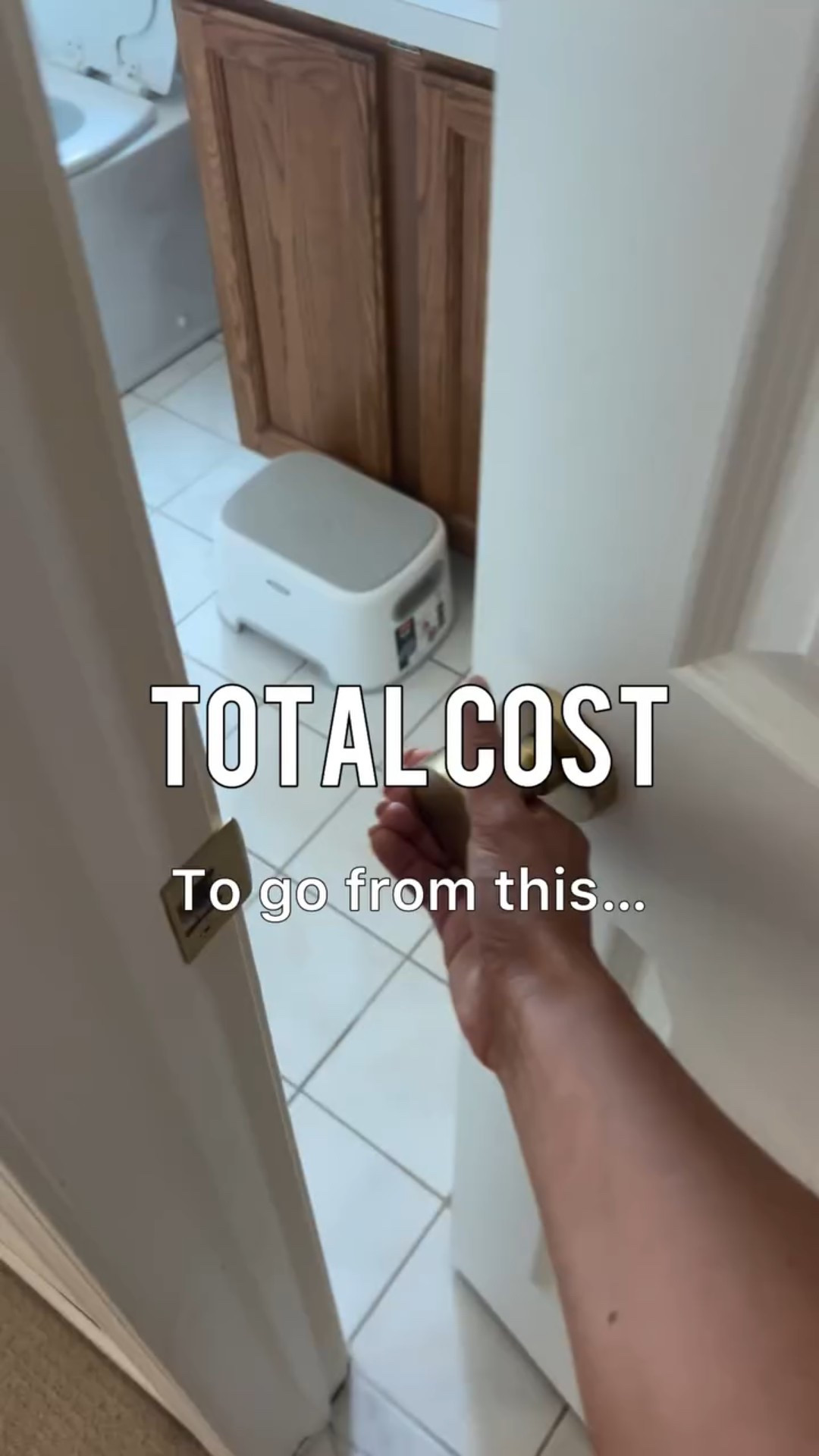 Low-budget bathroom makeover: cost, info, and sources…comment BATHROOM for all links!

There were a few things I didn’t need to purchase that I already had (scrap wood for accent wall, paint primer, etc) but every dollar spent and minute I worked on this project over the last couple weeks totaled $549.23 and 26hr 09mins. You could do it much faster if two toddlers aren’t *helping* you, but this is their bathroom so we did it all together ❤️

I have a project highlight on my feed that is JAM PACKED with tips if you’re tackling a project like this! And if you found this helpful, follow for more like this!

Questions? 👇🏻