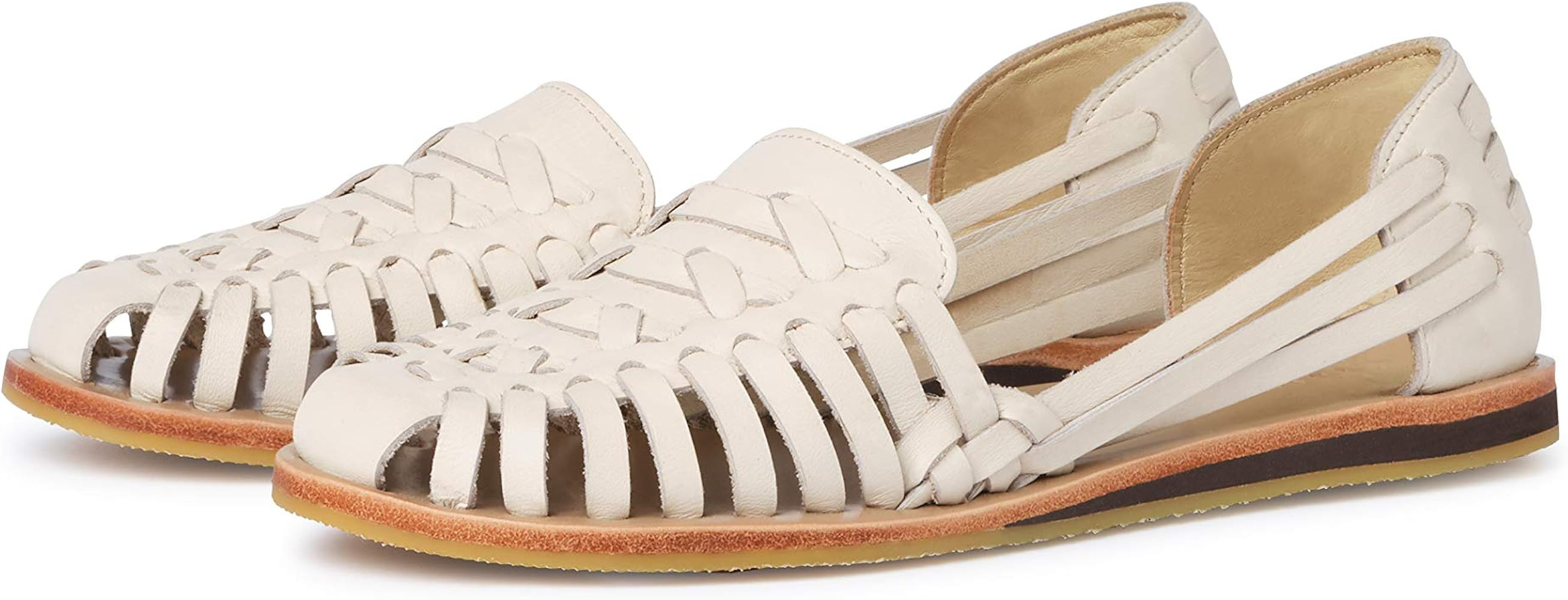 Nisolo Traditional Huaraches For Women - Designer Handmade Woven Leather Sandals with Rubber Sole | Amazon (US)