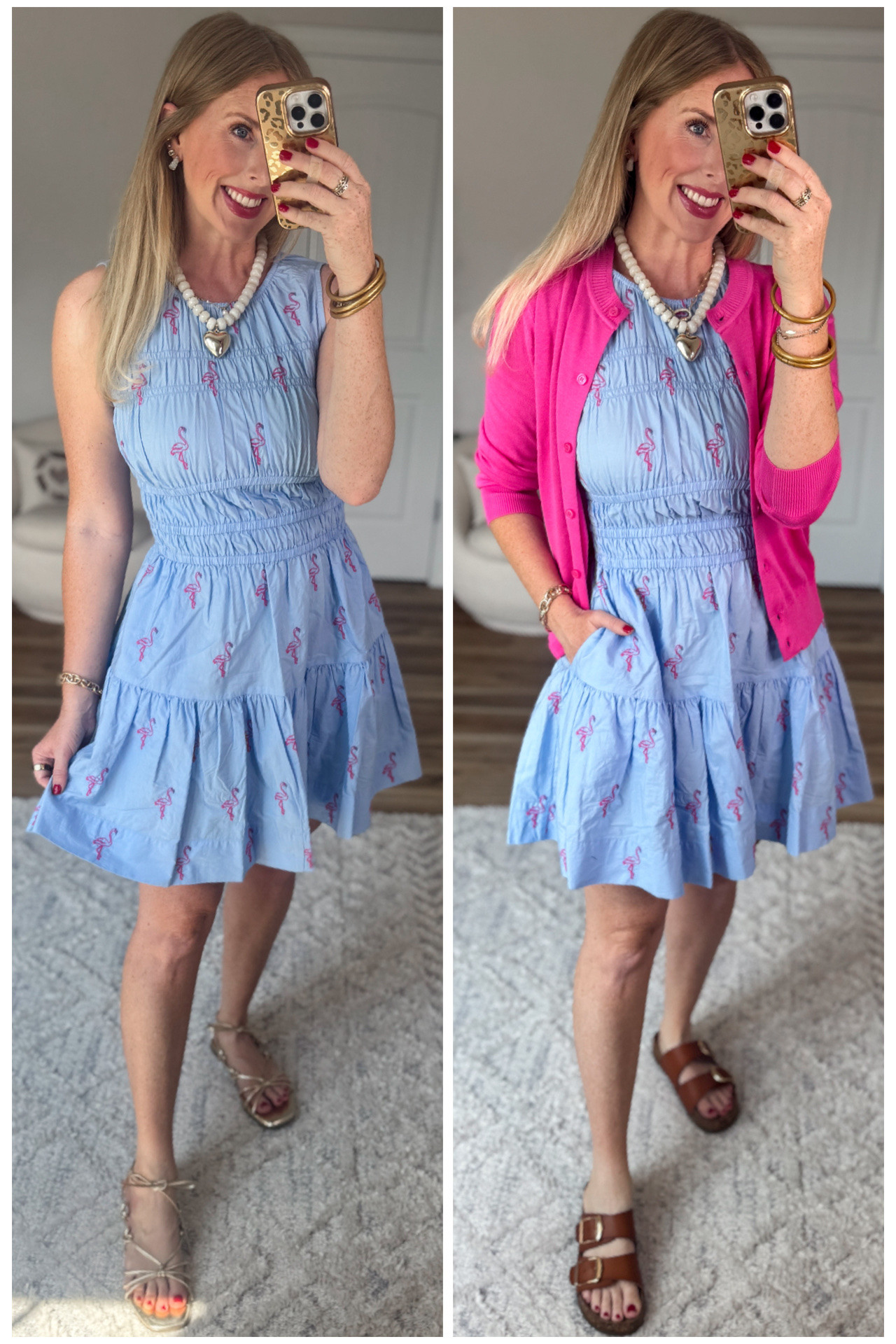 2 ways to wear this flamingo dress from Walmart!

#LTKootd #LTKmomlife