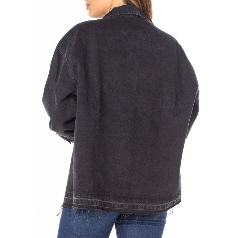 Celebrity Pink Women’s Juniors and Junior Plus Denim Shacket, Sizes XS-3X - Walmart.com | Walmart (US)