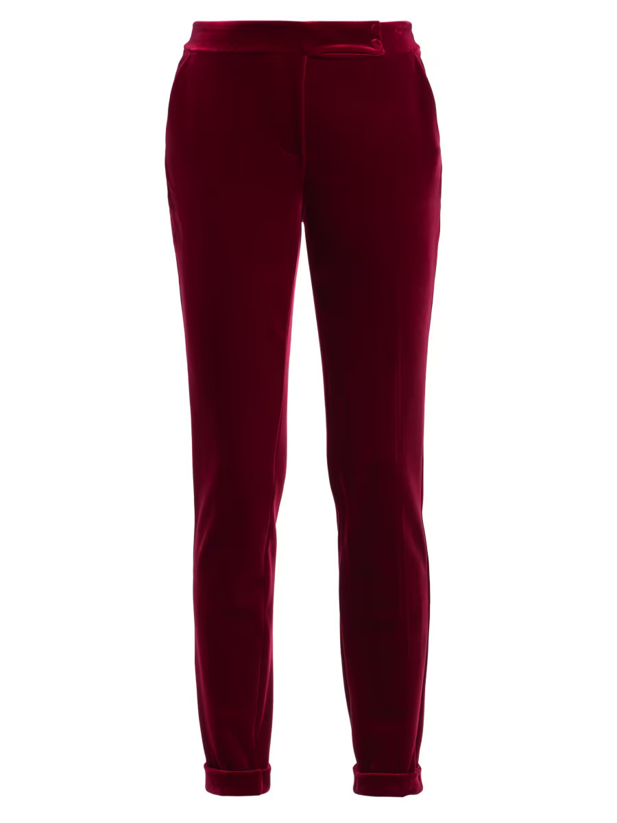 Lisbeth Velvet Pants | Saks Fifth Avenue