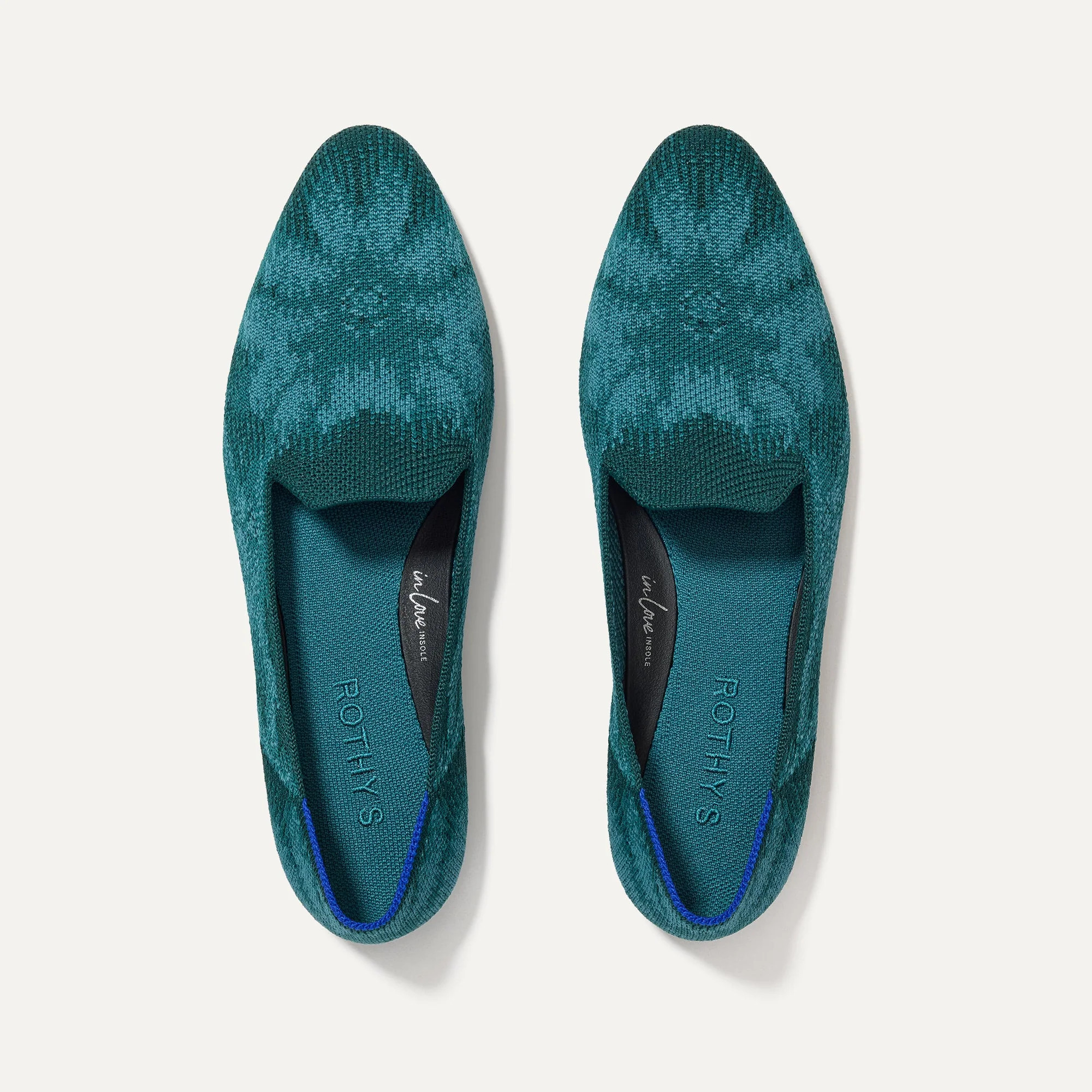 Almond Toe Penny Loafer in Dark Jade | Women's Shoes | Rothy's