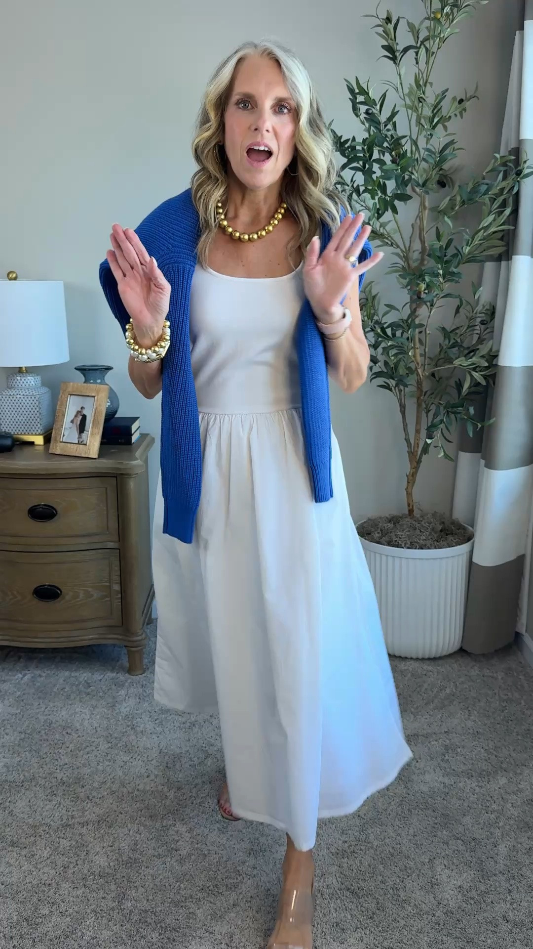 Have you heard…it’s still summer and these pieces are going to work for years to come. Wearing XS in both. Top of dress runs really small, so keep that in mind and maybe size up.

#LTKgrwm #LTKootd #LTKOver40
