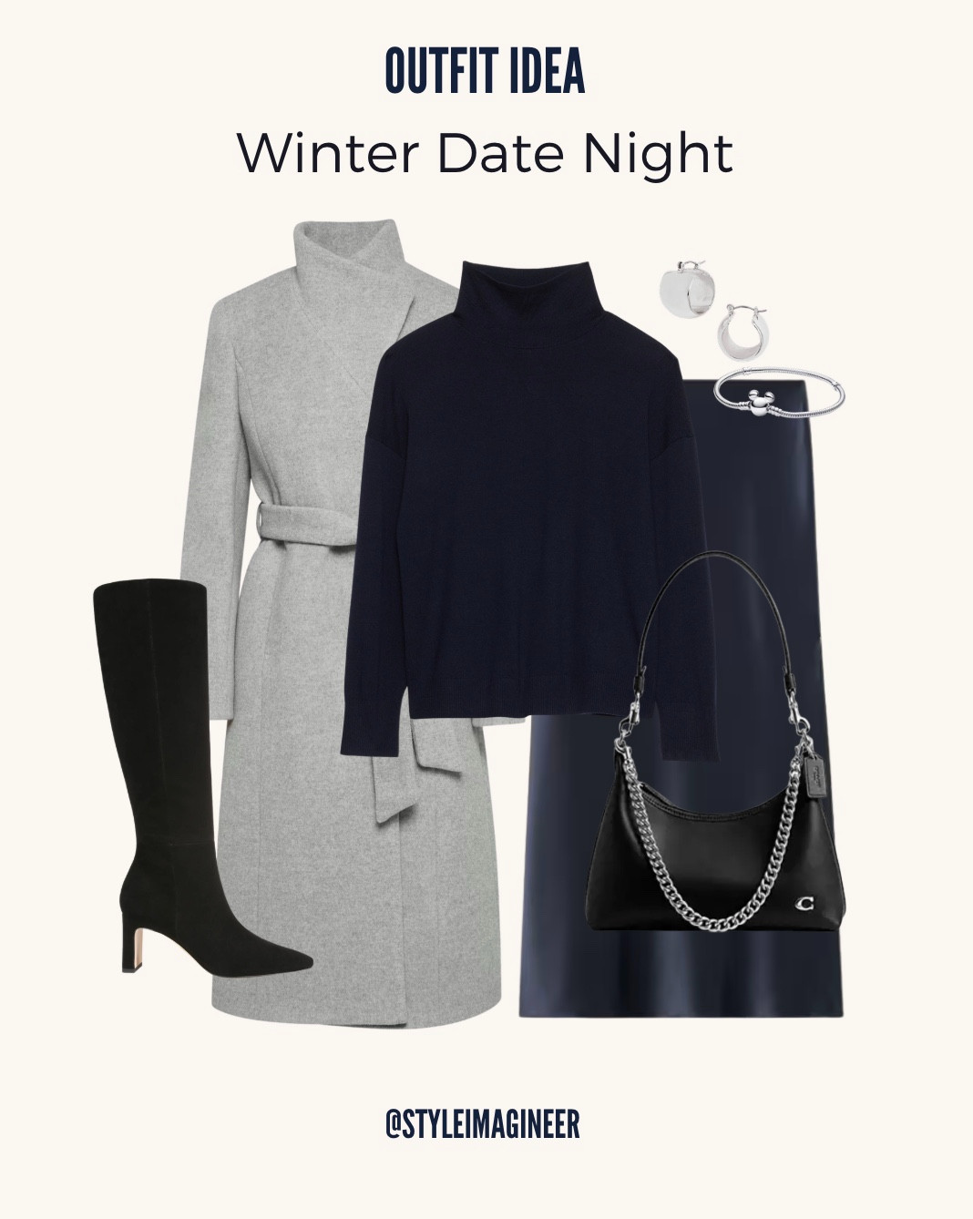 The perfect winter outfit for a night on the town, holiday party, nutcracker show, or date night. 

 #LTKHoliday #LTKSeasonal #LTKFindsUnder100