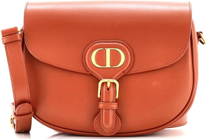 Amazon.com: Christian Dior, Pre-Loved Bobby Flap Bag Leather Medium, Brown : Luxury Stores | Amazon (US)