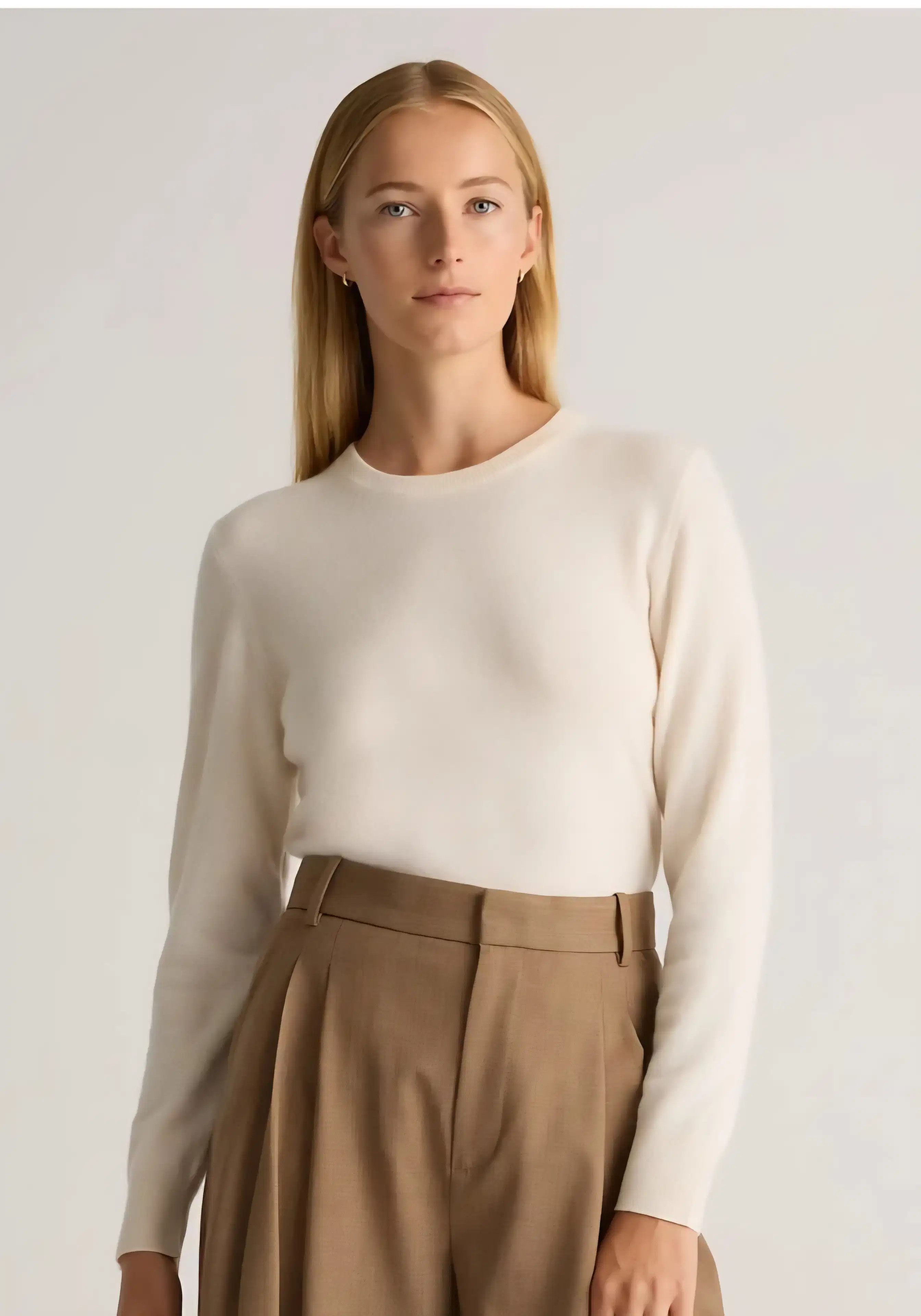 Mongolian Cashmere Crewneck Sweater | Quince