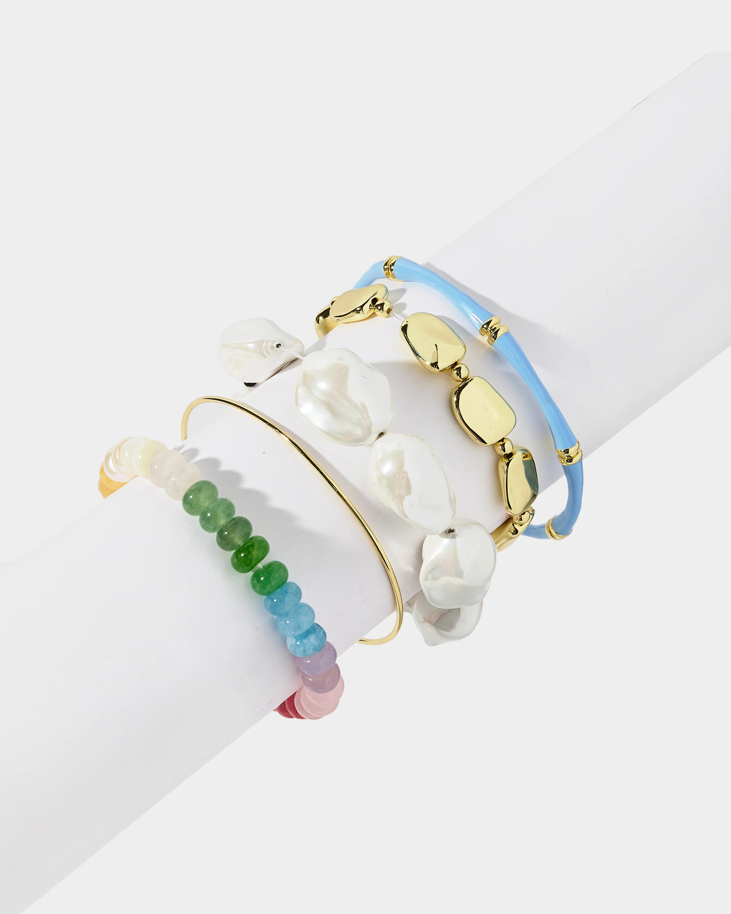 Opal Tide Bracelet Stack | Allie + Bess