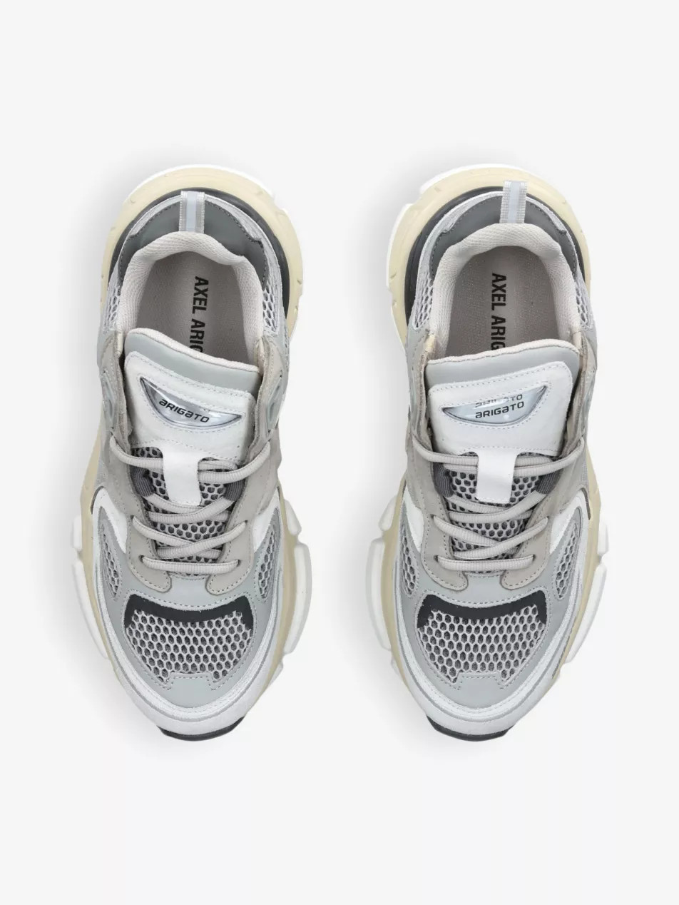 Sphere Runner leather and mesh low-top trainers | Selfridges