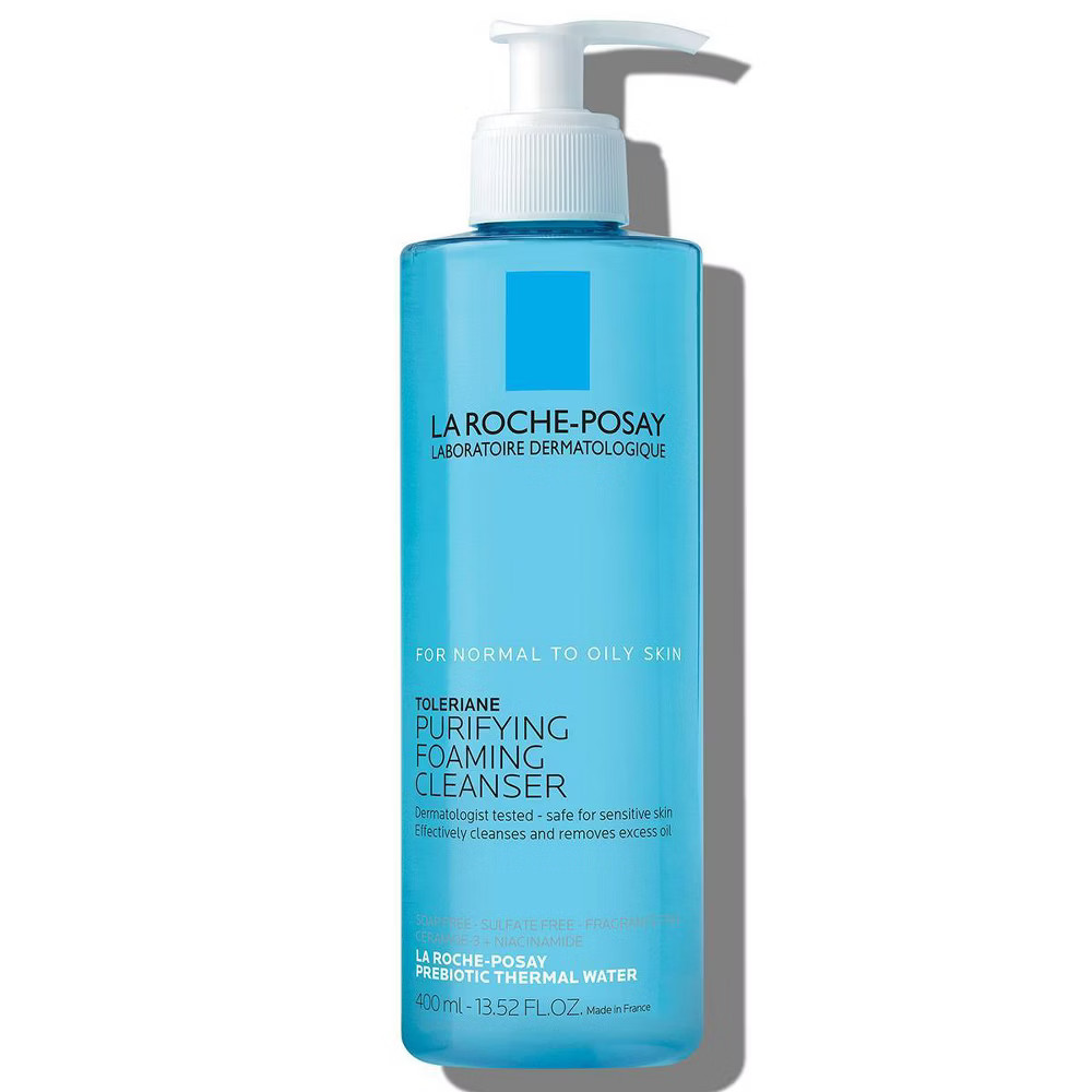 La Roche Posay Purifying Foaming Face Wash, Toleriane Purifying Facial Cleanser for Oily Skin with N | Target