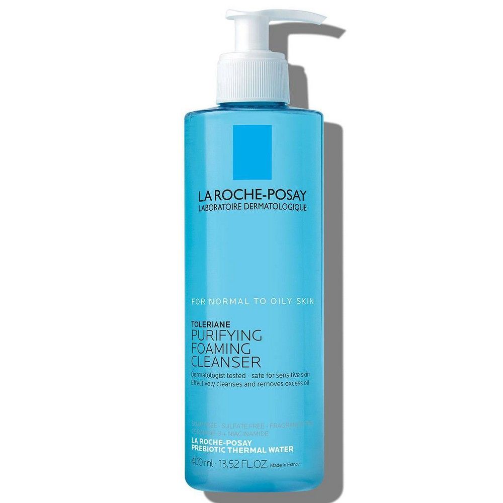 La Roche Posay Purifying Foaming Face Wash, Toleriane Purifying Facial Cleanser for Oily Skin with N | Target