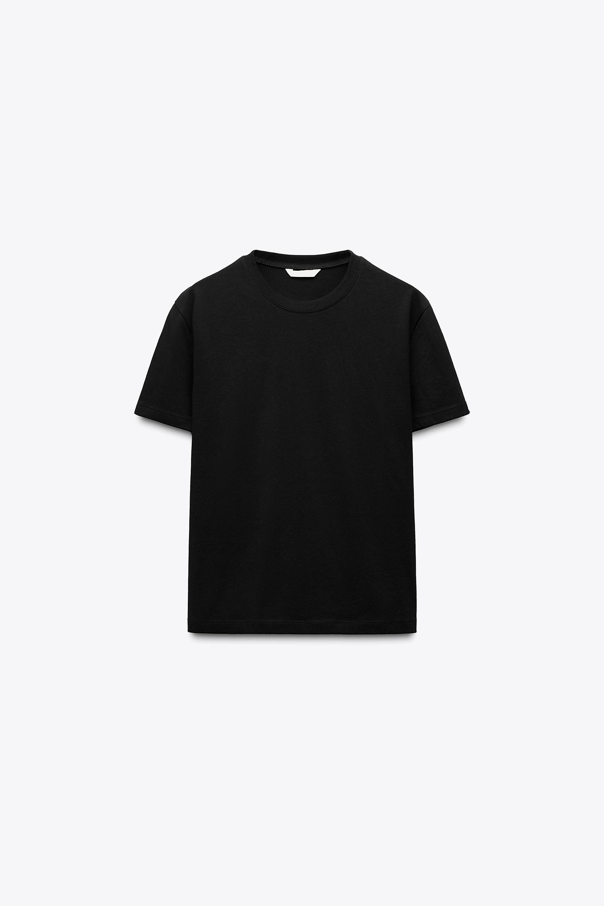 BASIC COTTON T-SHIRT | Zara US