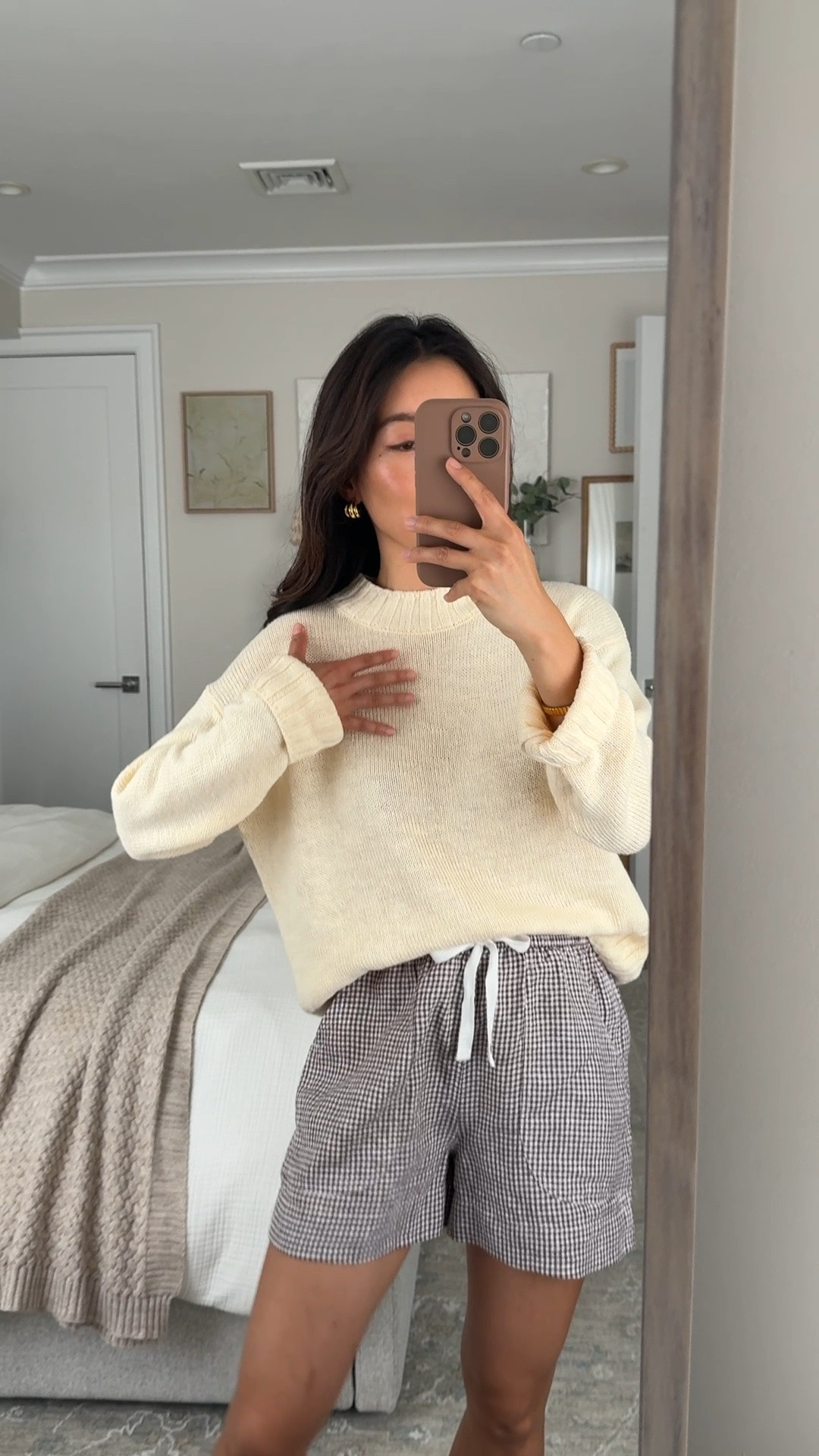 Sizing info below!
• airy cotton linen relaxed sweater XS, relaxed wider fit. Also comes in a thicker 100% cotton. Sandstone is a pale yellow 
• Linen shorts XS, petite friendly, stretch waist. Has a matching linen top

Petite summer style, easy mom outfits, lightweight summer sweater

#LTKPetite #LTKmomlife #LTKSeasonal