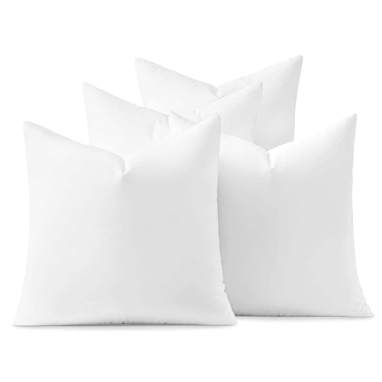 MIULEE 22x22 Down Alternative Pillow Inserts,Pack of 4 Throw Pillows 22 x 22 Inch Body Bed Sleepi... | Amazon (US)