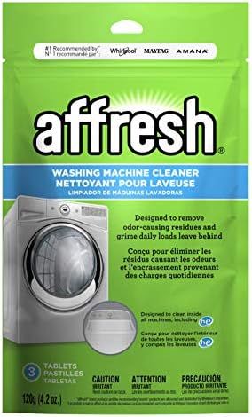 Affresh Washing Machine Cleaner, Cleans Front Load and Top Load Washers, Including HE, 3 Tablets | Amazon (US)