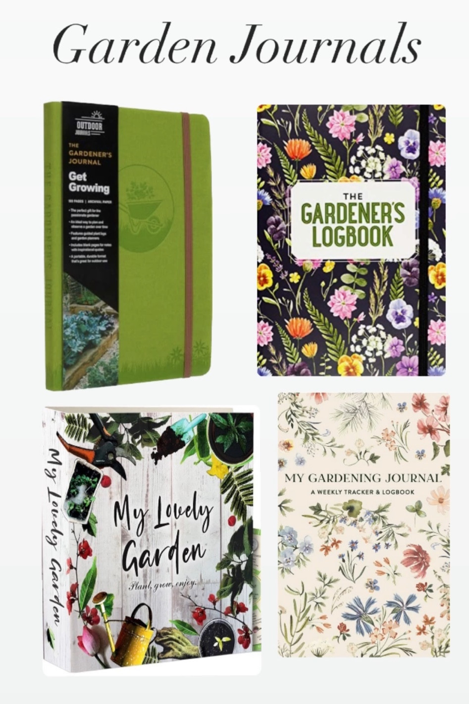 Garden Journal & logbook  edit to keep track of your garden life! Happy growing! Xo🌱

#LTKfindsunder50 #LTKfindsunder100 #LTKGiftGuide