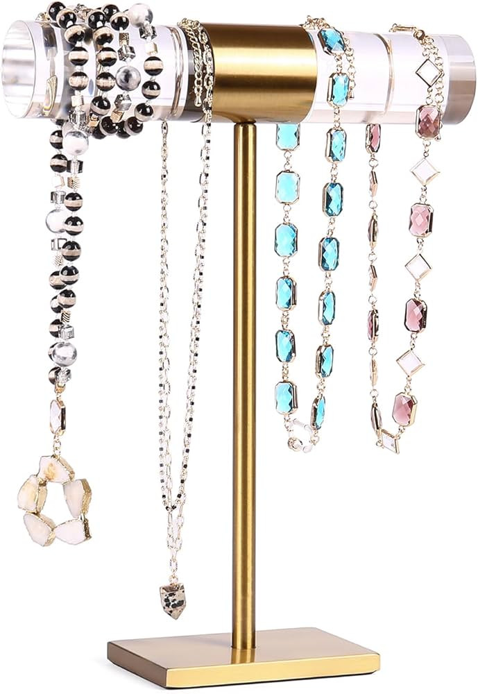 KDYZS+ Bracelet Holder, Bracelet Organizer Display Stand, T-bar Jewelry Display Stand for Boutiqu... | Amazon (US)