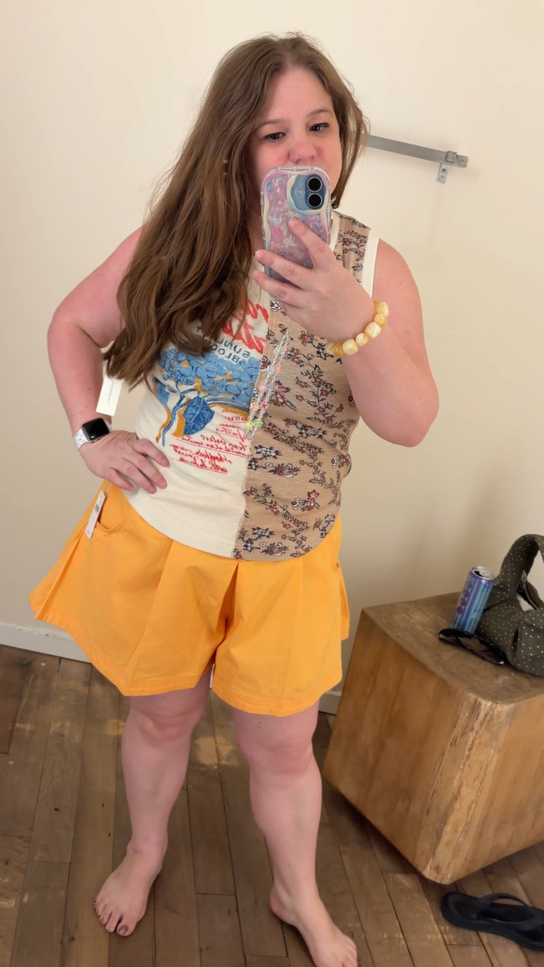 The orange shorts 🩳 at the Anthro summer sale ☀️🙌

#LTKSaleAlert #LTKPetite #LTKMidsize
