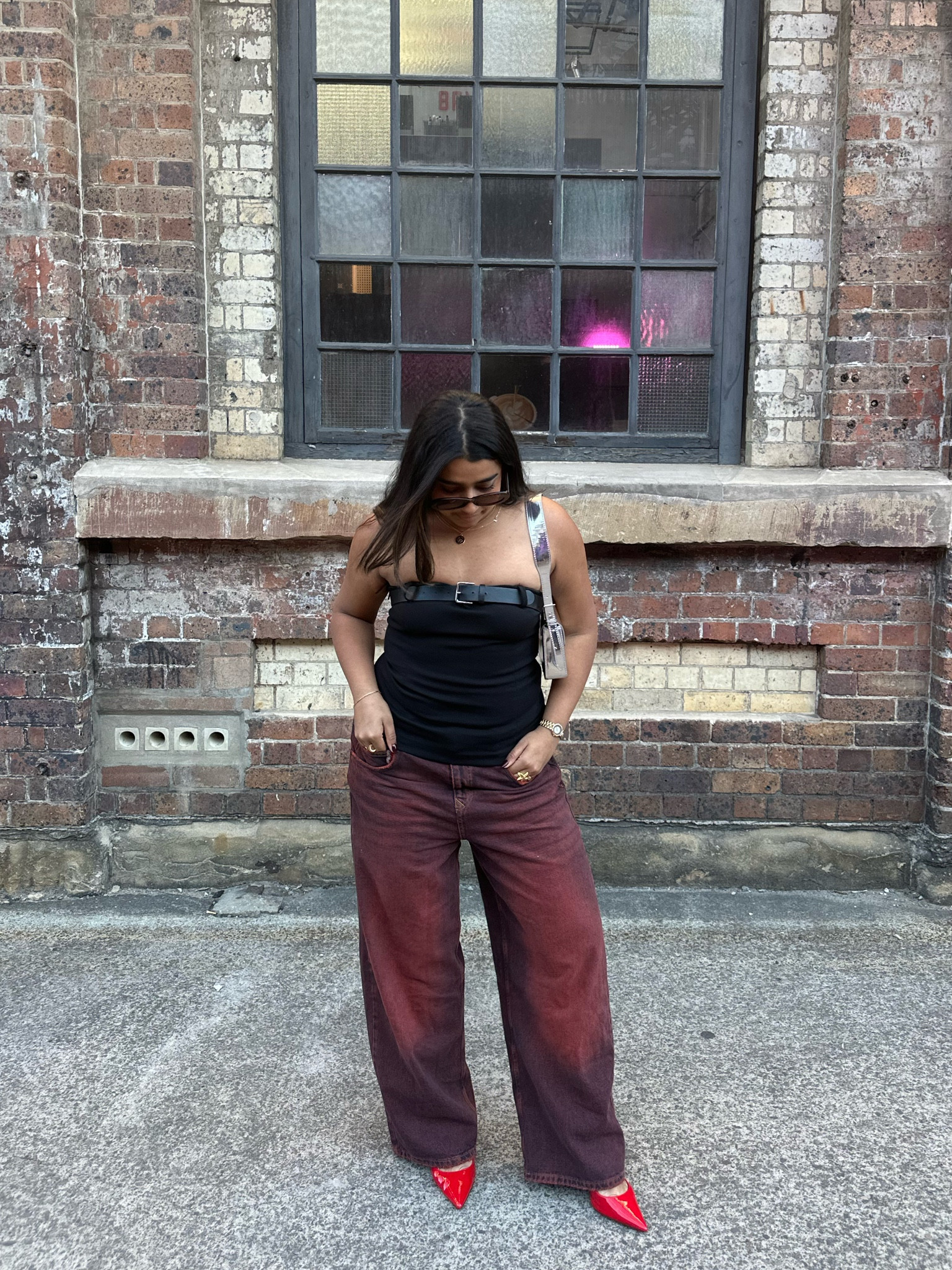 The iconic red jeans ❤️
Size 14 

#LTKstyletip
