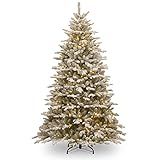 National Tree Company 'Feel Real' Pre-lit Artificial Christmas Tree | Includes Pre-strung White L... | Amazon (US)