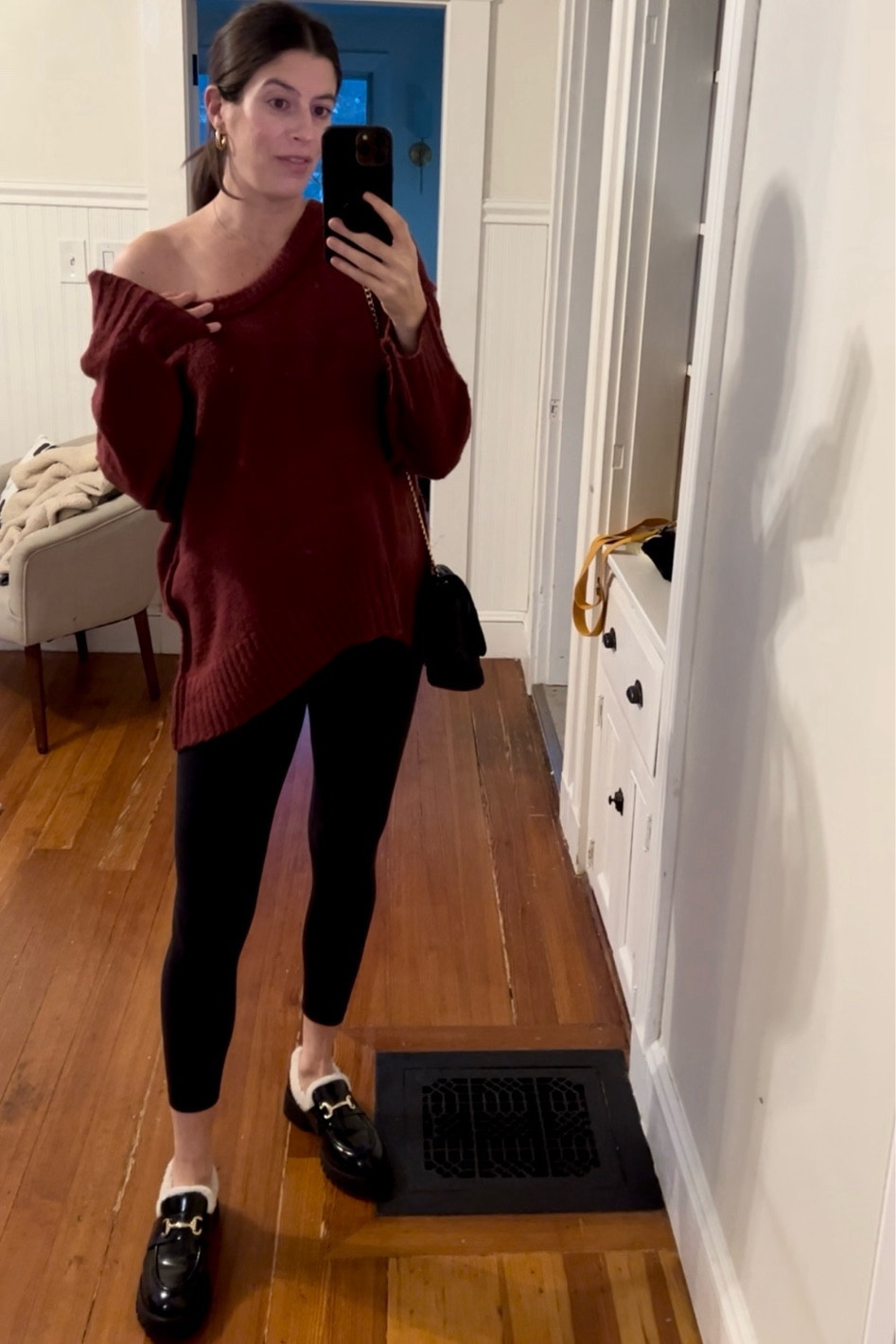 Wearing a medium sweater but should have done a small — it’s oversized, no need to size up! 

#LTKbump #LTKHoliday #LTKSeasonal