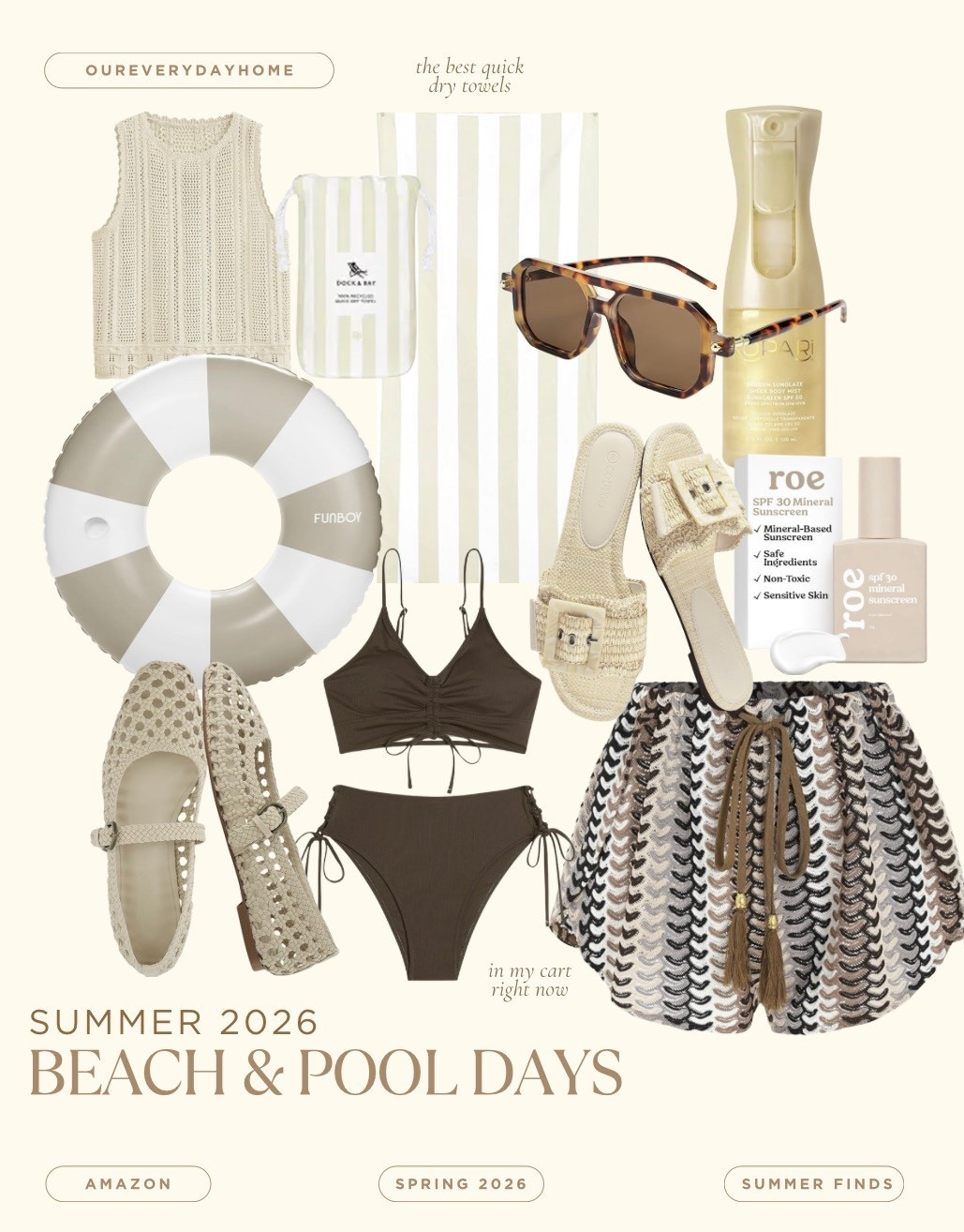 Get beach and pool ready with these finds! 

Summer travel 
Beach and pool finds 
Amazon finds 

#LTKSeasonal #LTKSwim #LTKTravel