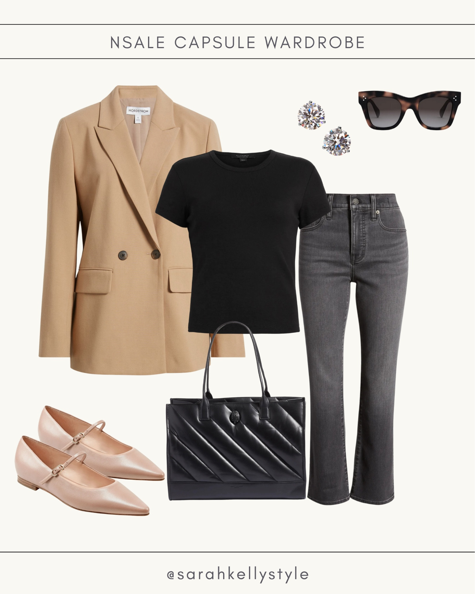 NSALE fall capsule outfit for smart casual work wear, teacher outfit for evening out look 

#LTKxNSale #LTKStyleTip #LTKOver40