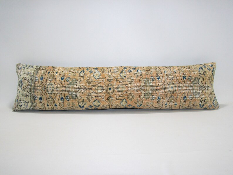 Aztec Lumbar Pillow, Kilim Cushion Cover 12x48 ,Vintage Lumbar Pillow Cover , Rug Throw Pillow ,T... | Etsy (US)