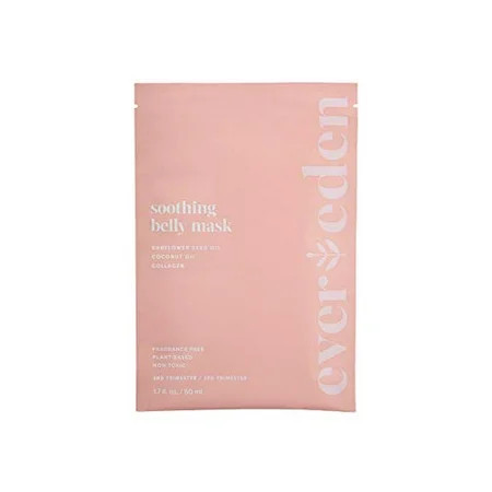 Evereden Soothing Belly Mask for Stretch Marks - 2nd/3rd Trimester Size | 1 pack | Natural Belly Mas | Walmart (US)