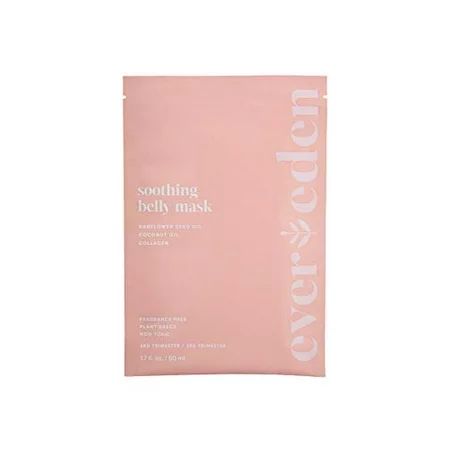 Evereden Soothing Belly Mask for Stretch Marks - 2nd/3rd Trimester Size | 1 pack | Natural Belly Mas | Walmart (US)