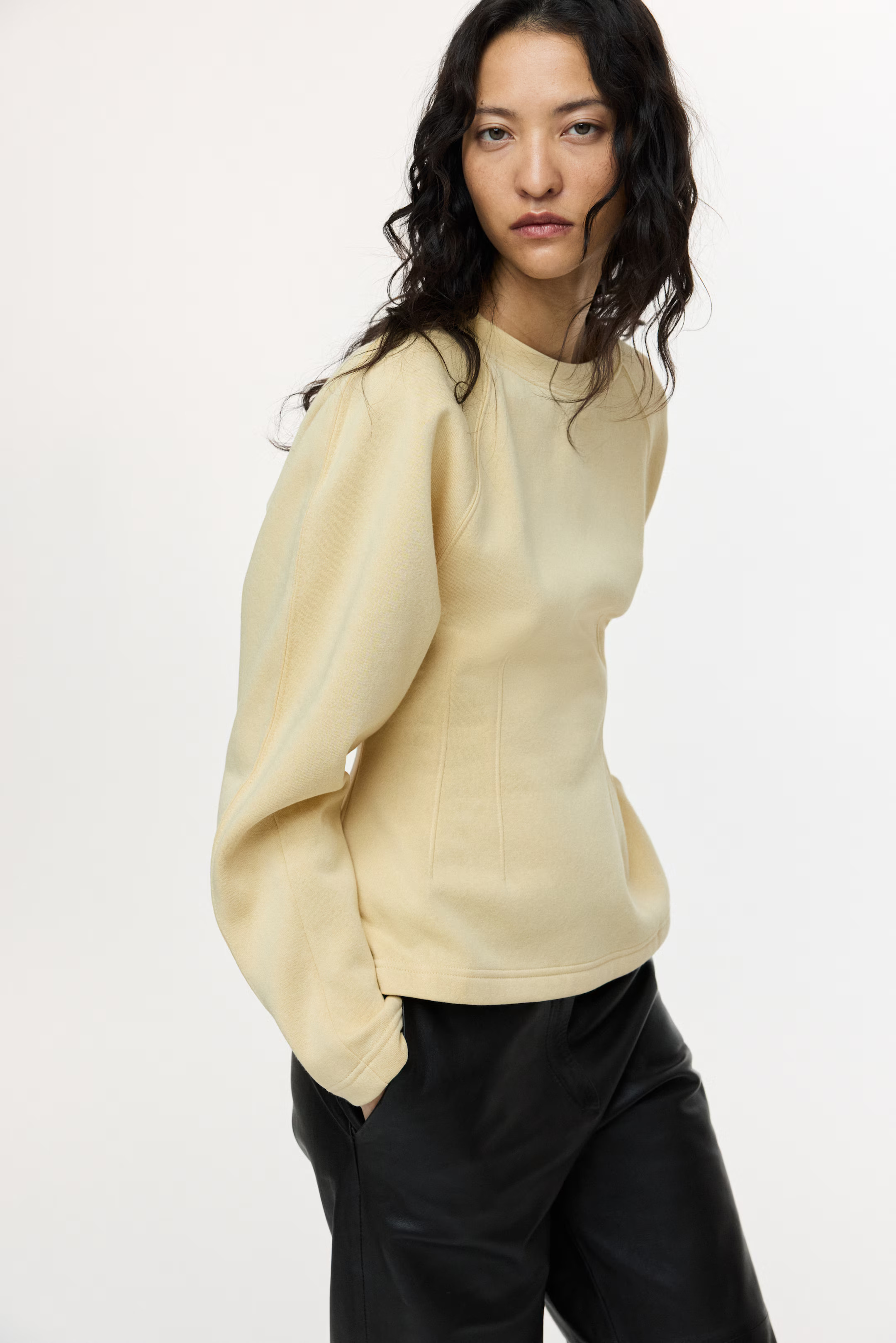 Tapered-Waist Sweatshirt | H&M (US + CA)
