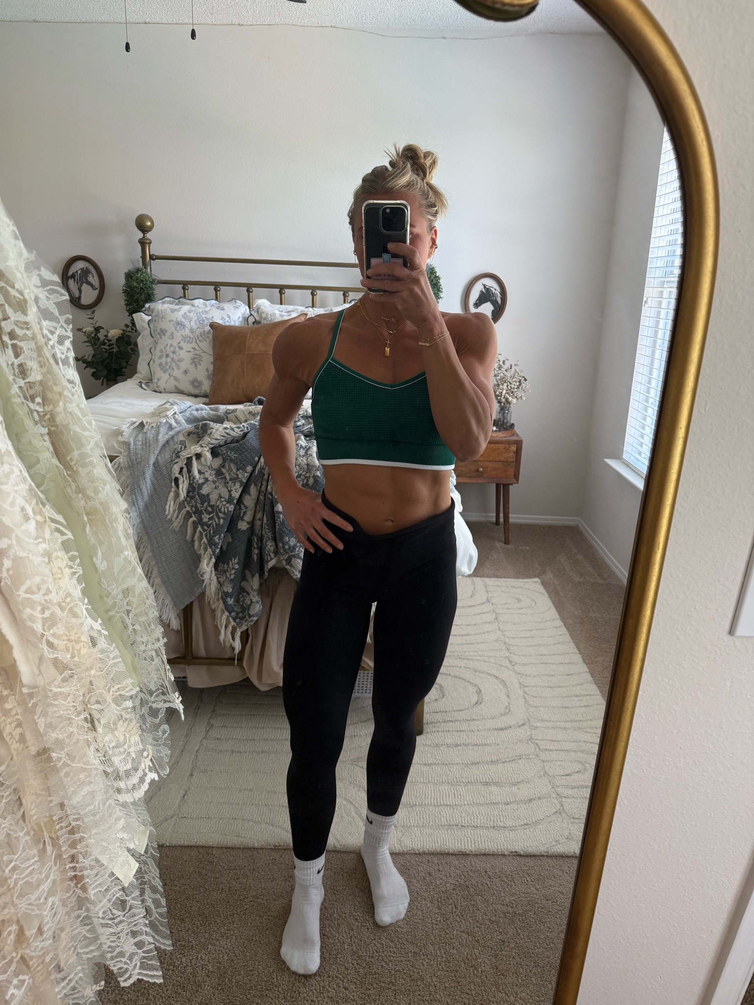 Obsessed with the color and style. Medium Support & Perfect for Upper Body Day 😏

#LTKActive