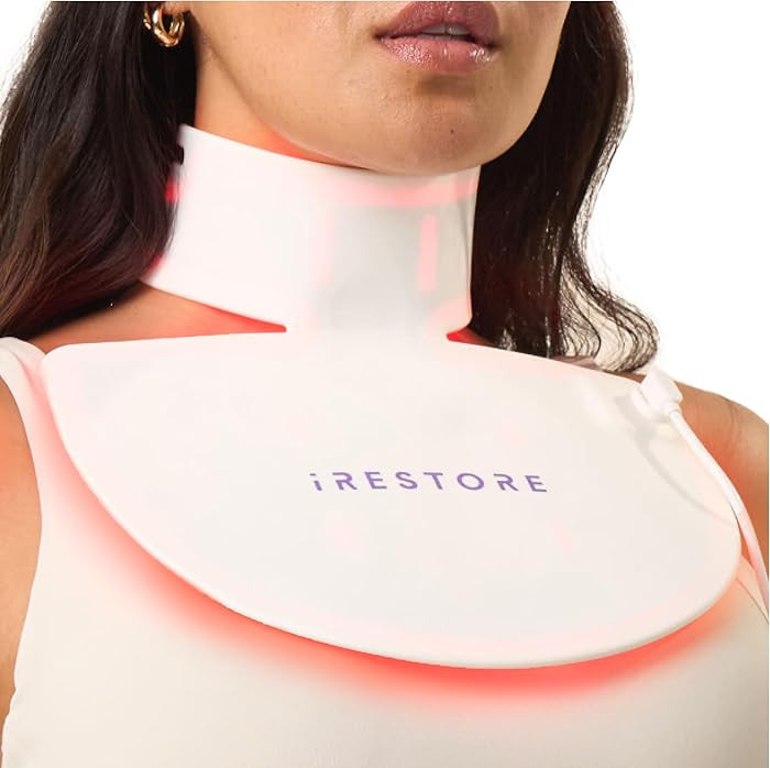 iRestore Illumina LED Neck & Chest Anti Aging Mask – for Smoother, Firmer and Glowing Skin at H... | Amazon (US)
