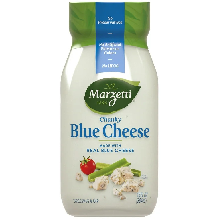 Marzetti Classic Chunky Blue Cheese Dressing 13 fl oz Bottle | Walmart (US)