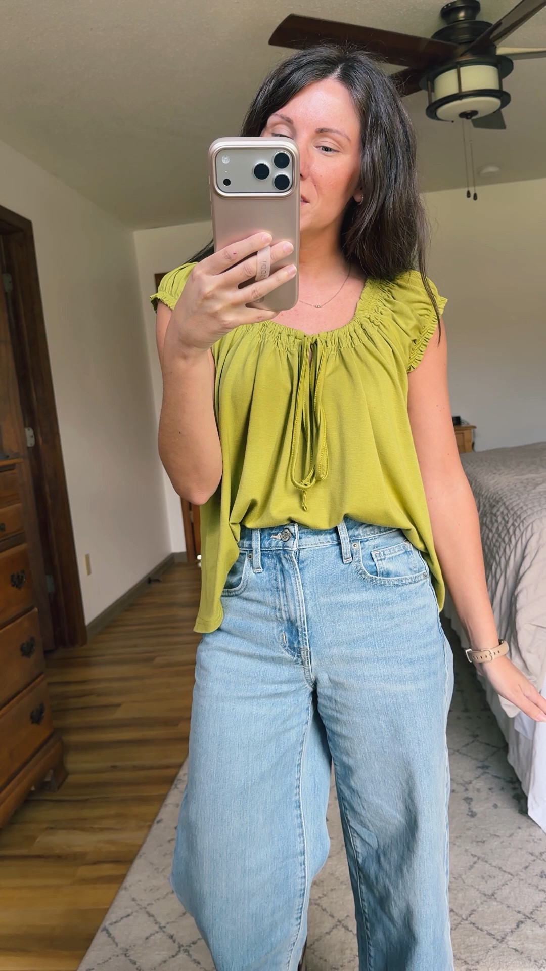 small in my tee (also own it in burnt orange), 24 petite/short in my jeans and 36 in my Birkenstock sandals—I actually think this color is stone, not mocha

#LTKPetite #LTKSeasonal #LTKgrwm