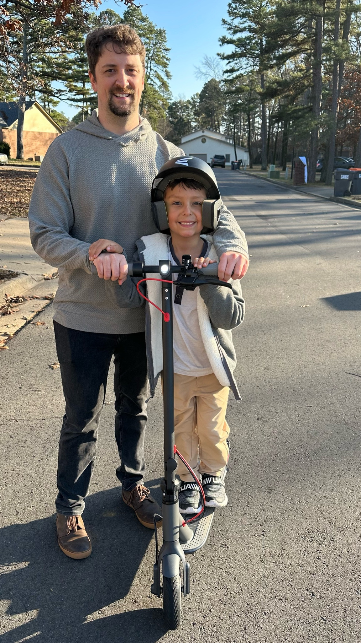 Beep beep, coming through! We got this scooter for Christmas for our son (but also for ourselves! lol). If you can maneuver a BIRD, you can ride this! 
Linking a smaller, kids option too. We just wanted him to grow into it for years past the weight limit on the smaller one. 

#LTKFamily #LTKActive #LTKSaleAlert