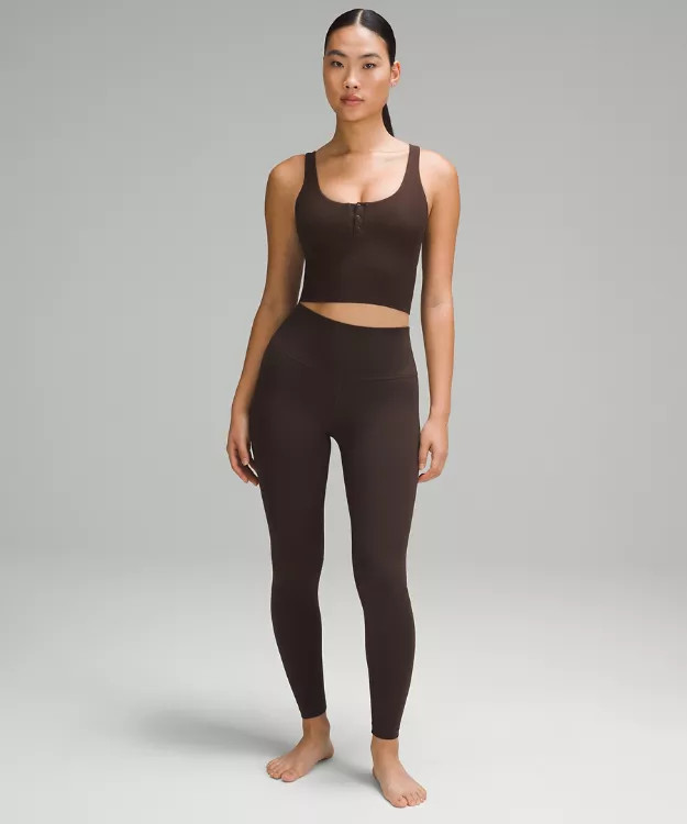 lululemon Align™ Ribbed Henley Tank Top | lululemon (AU)