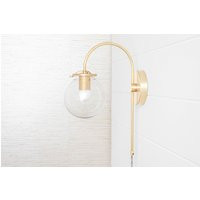 Plug in Sconce - Wall Globe Boho Lighting Modern Model No. 6879 | Etsy (US)