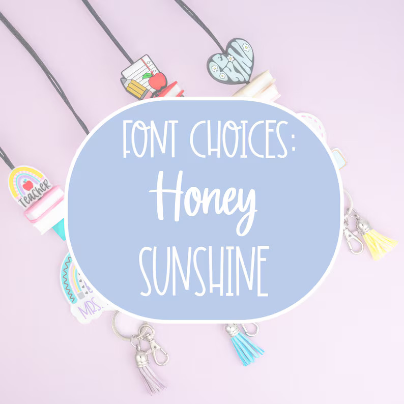 Trendy Teacher Lanyard - Personalized Lanyard for Keys or ID Badge - Beaded Lanyard - Disco Lanya... | Etsy (US)