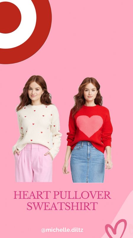 New Target women’s valentines sweatshirt 

#LTKSeasonal #LTKstyletip #LTKover40