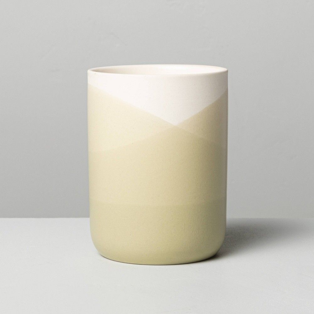 7.76oz Zest Dipped Ceramic Candle - Hearth & Hand with Magnolia | Target