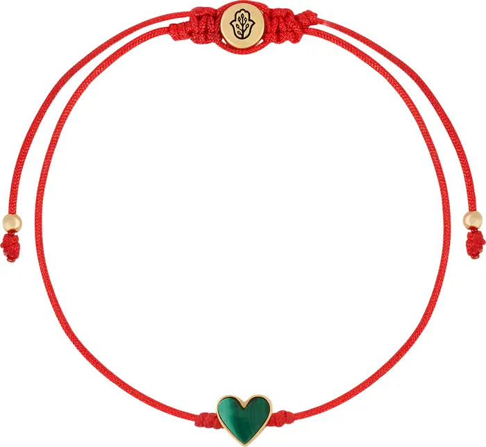 Lucky in Love - Malachite Red String Bracelet | Nordstrom