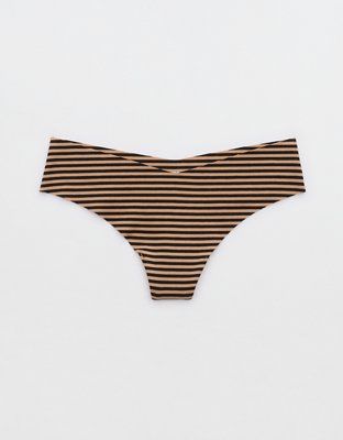 Superchill No Show Cotton Thong Underwear | Aerie