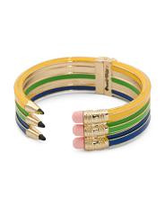 triple pencil hinge bangle bracelet | TJ Maxx