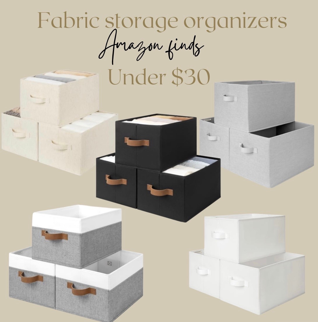 Fabric storage organizers

#LTKFindsUnder50 #LTKSaleAlert #LTKHome