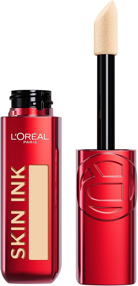 L'Oreal Paris Infallible Skin Ink 2-in-1 Foundation Concealer Hybrid Face Makeup, up to 48HR Tran... | Amazon (US)