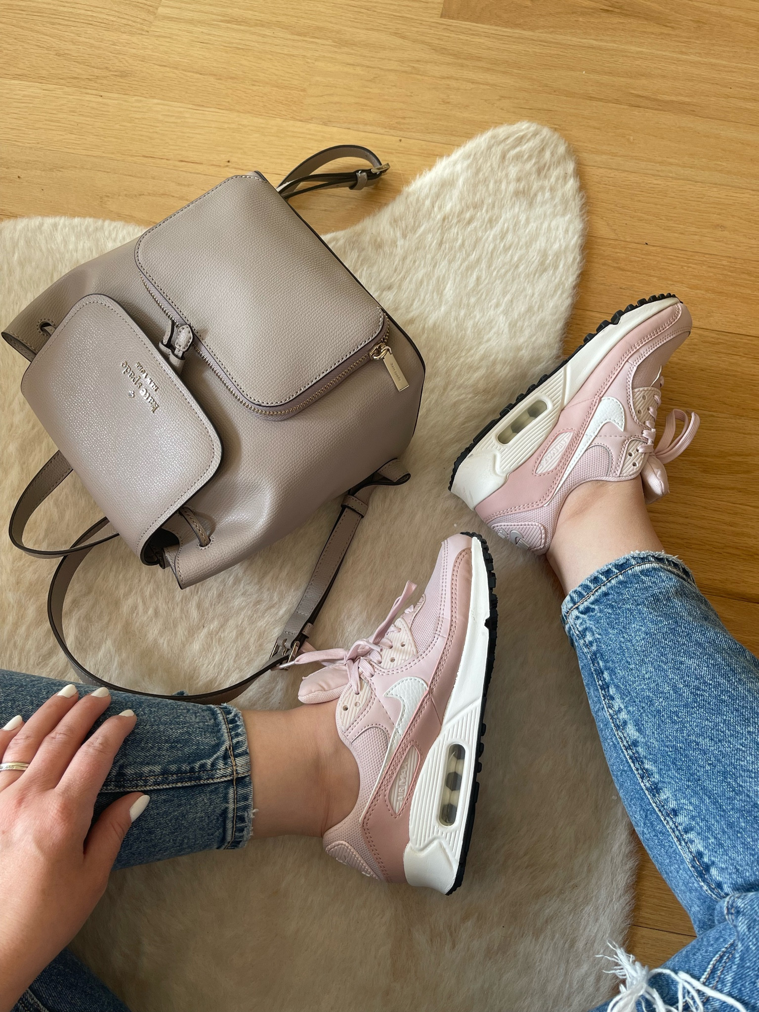 Love my new pink Nike sneakers! I have them in two more colors! 

Shoes, sneakers, Nike sneakers, Kate Spade bag, bag, jeans, rug, travel outfit, Nike shoes, 

#LTKtravel #LTKitbag #LTKshoecrush